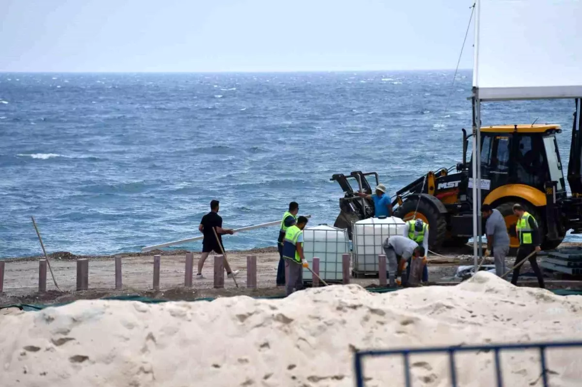 Konyaaltı Belediyesi Avrupa Plaj Hentbolu Finalleri\'ne hazırlanıyor