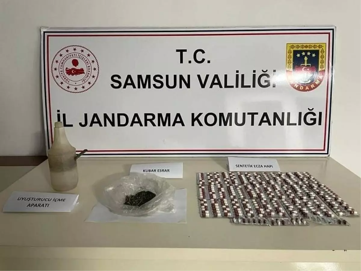 Samsun\'da Uyuşturucu Operasyonu: 2 Gözaltı