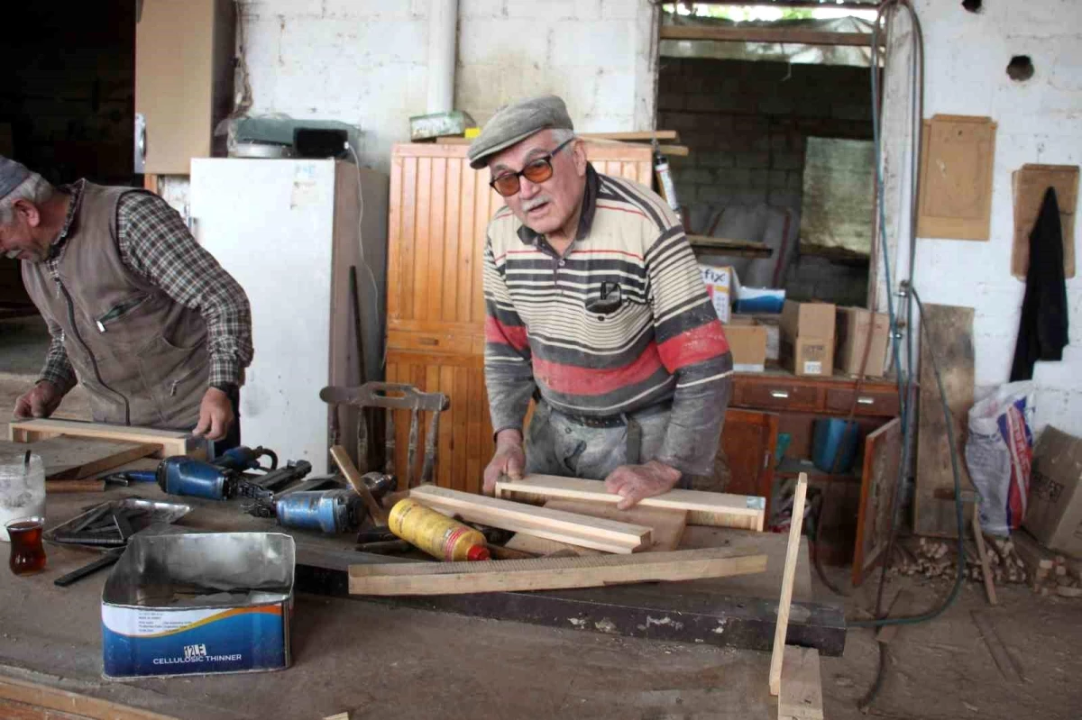 73 Yaşındaki Marangoz Muhammet Erten, Mesleğini Ölene Kadar Sürdürmeye Kararlı