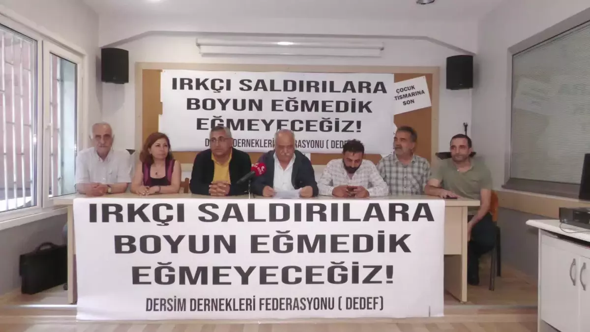 Dersim Dernekleri Federasyonu, Can Dersim Tunceliler Otobüsüne Yapılan Saldırıya Tepki Gösterdi