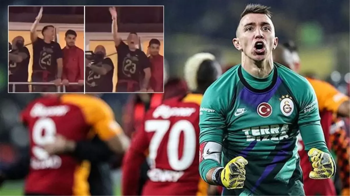 Galatasaray taraftarının küfürlü Fenerbahçe tezahüratına eşlik eden Muslera\'ya tepkiler çığ gibi