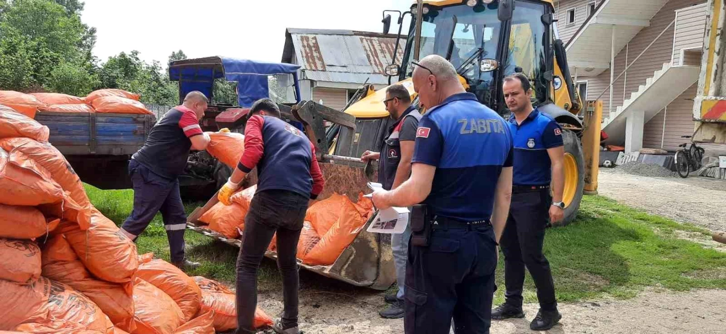 Düzce\'de Kalorifik Değeri Düşük Kömür Satışı Yapan Şahsa 50 Bin TL Cezai İşlem Uygulandı