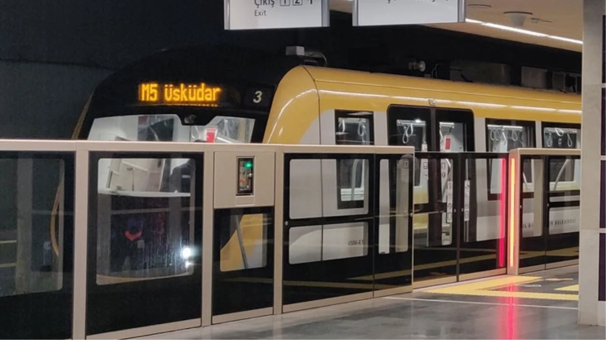 Üsküdar-Çekmeköy metrosunda arıza: Bazı duraklarda seferler yapılamıyor