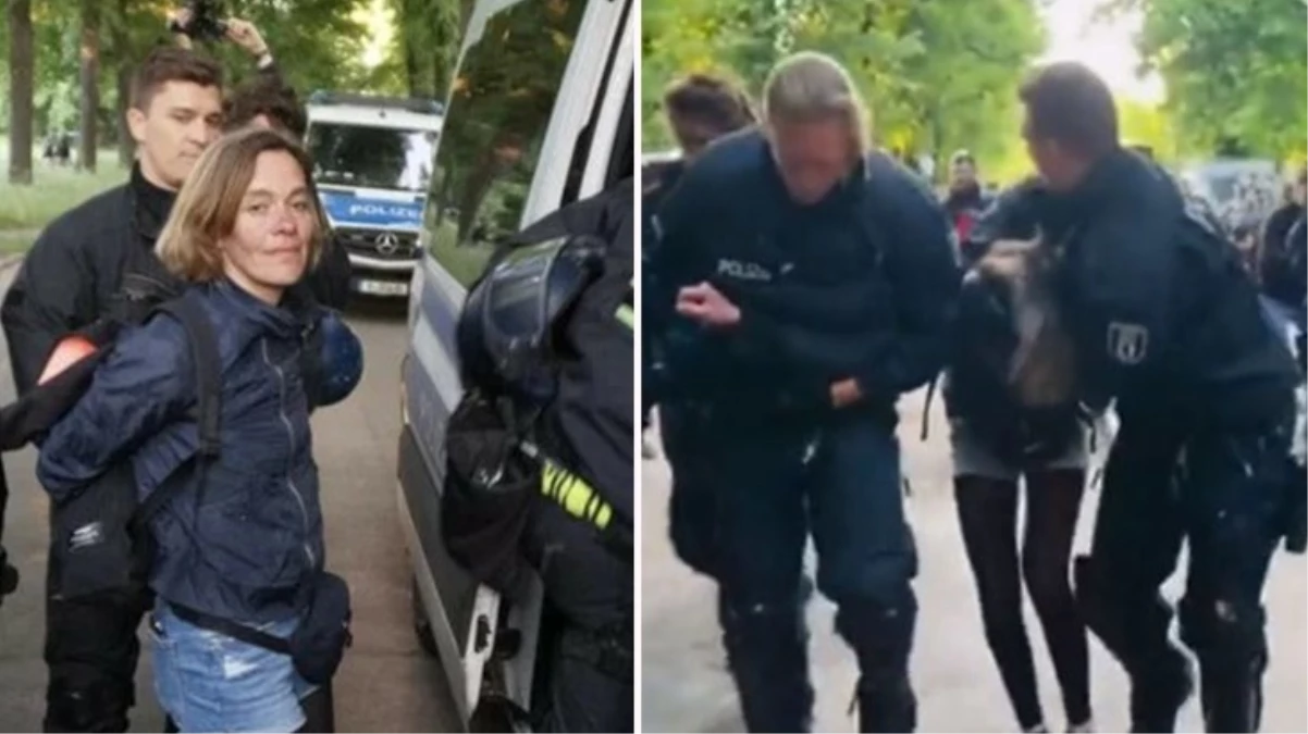 Almanya\'da Milletvekili Juliane Nagel polis tarafından tartaklandı