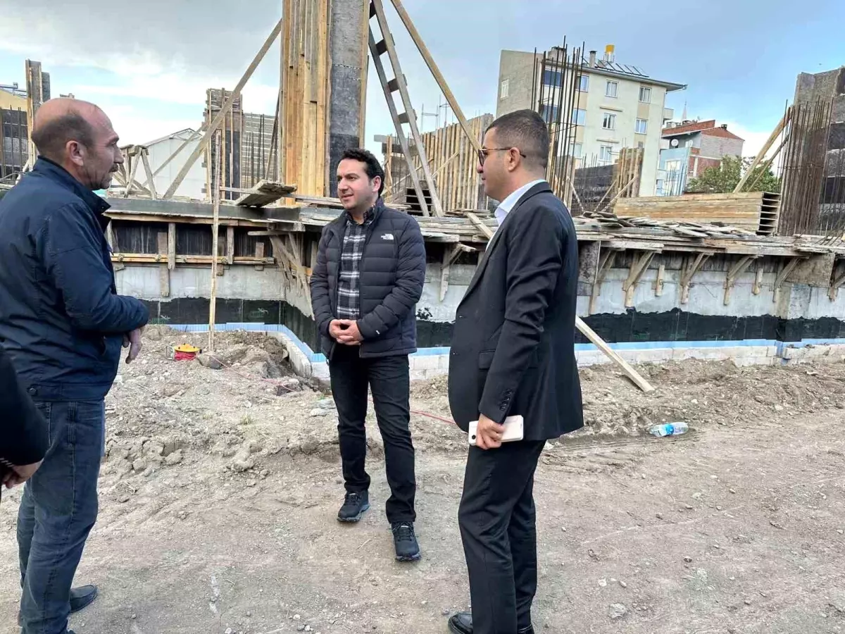 Kağızman Hükümet Konağı\'nın yapımı devam ediyor