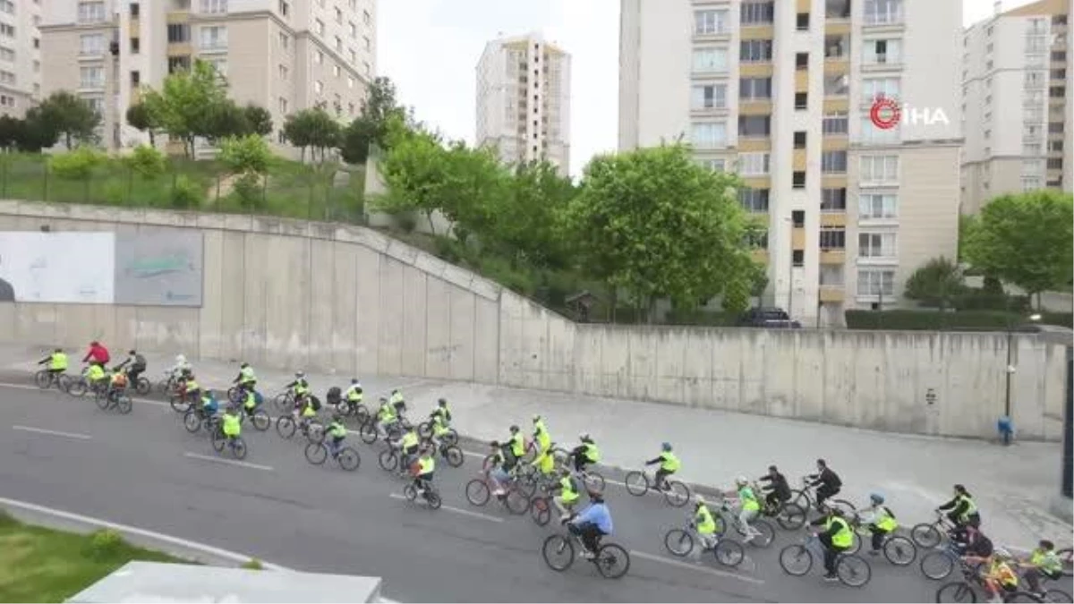 Başakşehir\'de Bisiklet Tutkunları Pedalları Sağlığa Çevirdi