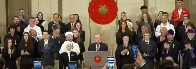Cumhurbaşkanı Erdoğan'ın Beştepe'deki yemin törenine Mesut Özil de katıldı