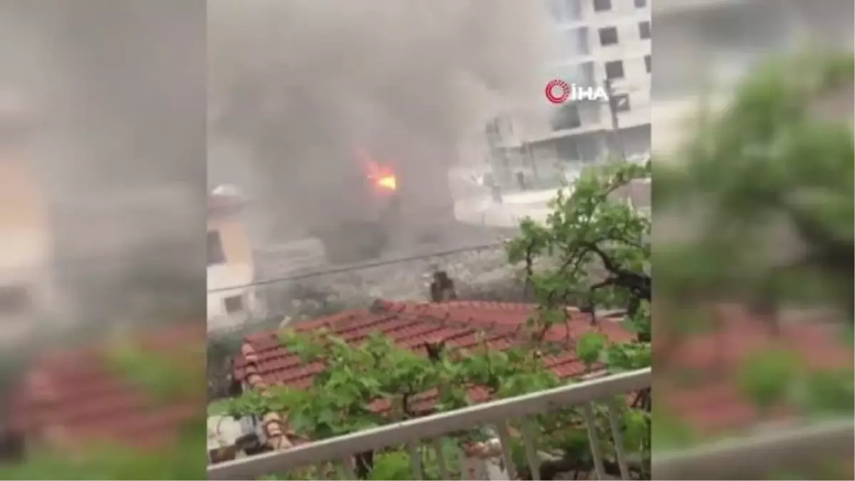 Isparta\'da Metruk Bina Yangını