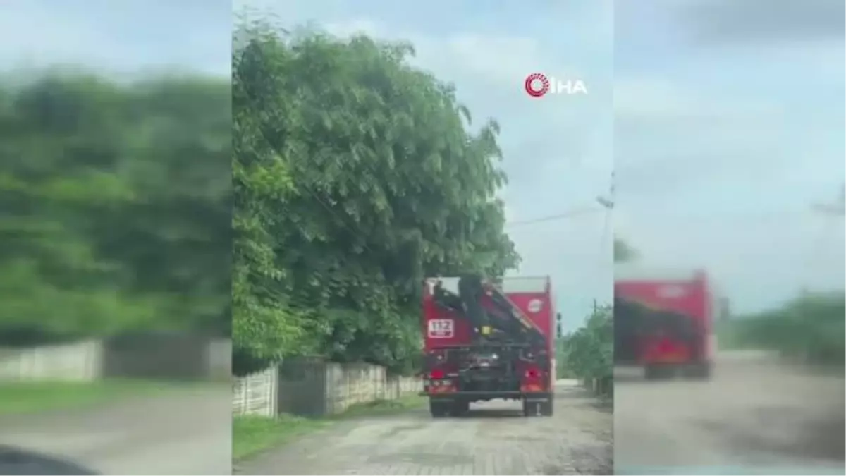 Düzce\'de Kuyuya Düşen Köpek İtfaiye Ekipleri Tarafından Kurtarıldı