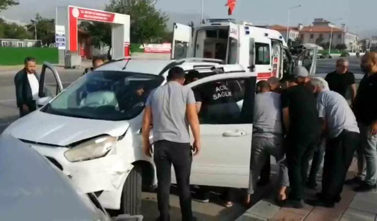 Malatya\'da trafik kazası: 1 yaralı