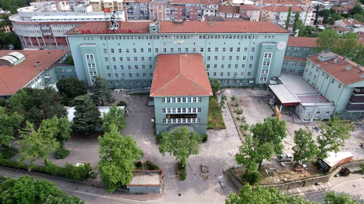 Bursa\'da tarihi hastane yeniden inşa edilecek