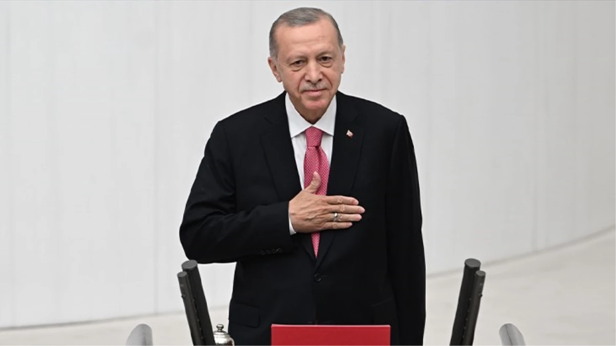 Cumhurbaşkanı Recep Tayyip Erdoğan TBMM\'de yemin etti