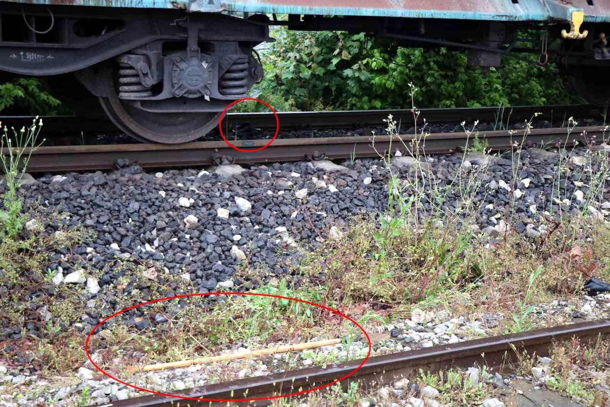 Samsun\'da Yük Treni Yaşlı Adama Çarptı: Ağır Yaralı