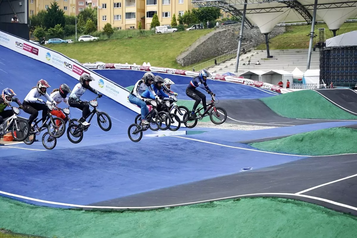 Sakarya\'da BMX Racing World Cup yarışları dünya yıldızlarını ağırladı