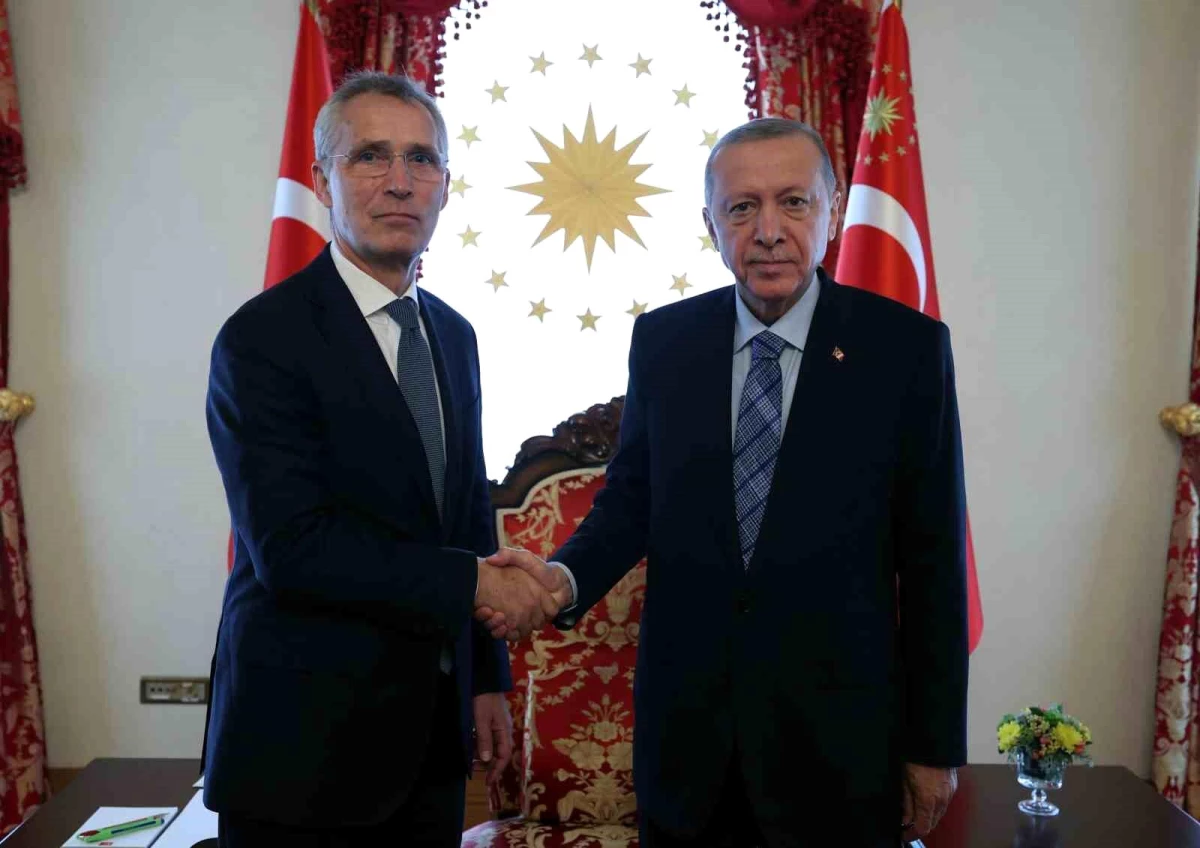 Cumhurbaşkanı Erdoğan NATO Genel Sekreteri Stoltenberg\'i kabul etti