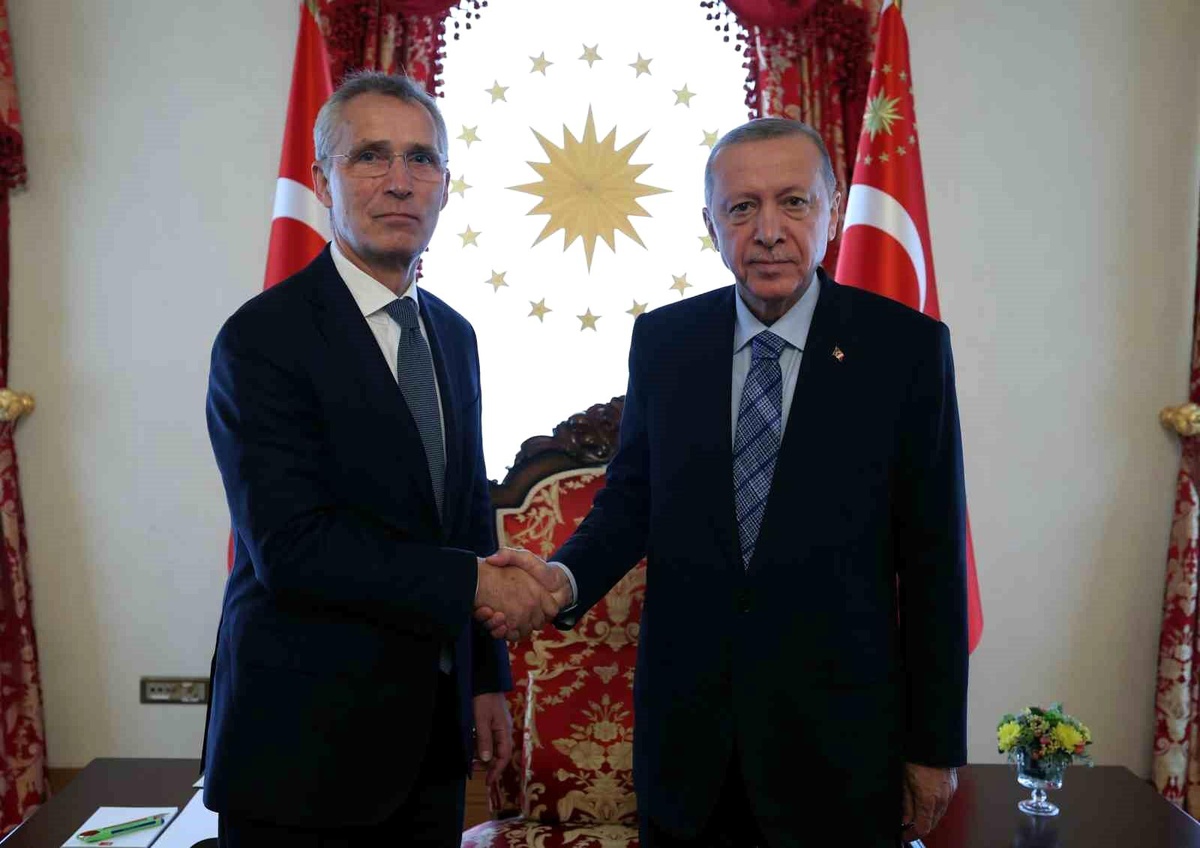 Cumhurbaşkanı Erdoğan, NATO Genel Sekreteri Stoltenberg\'i kabul etti