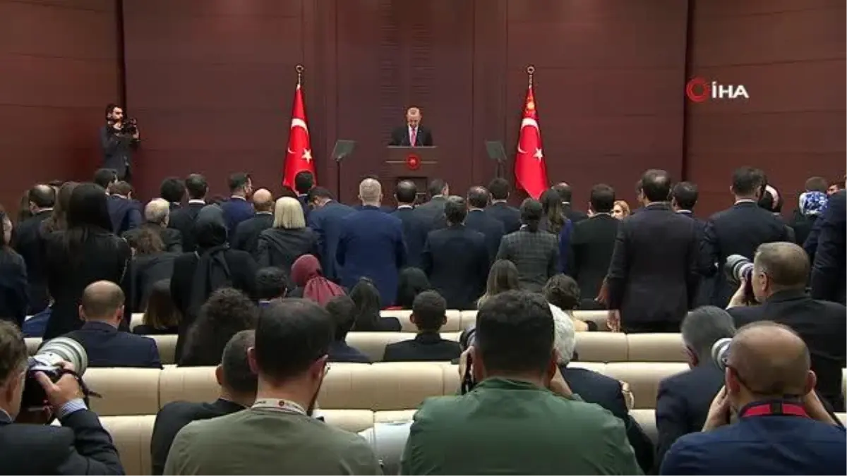 Cumhurbaşkanı Erdoğan, yeni kabinede görev alacak isimleri açıkladı