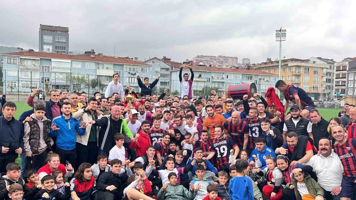 Filyos Ateşspor, Zonguldak 2. Amatör şampiyonluğunu ilan etti