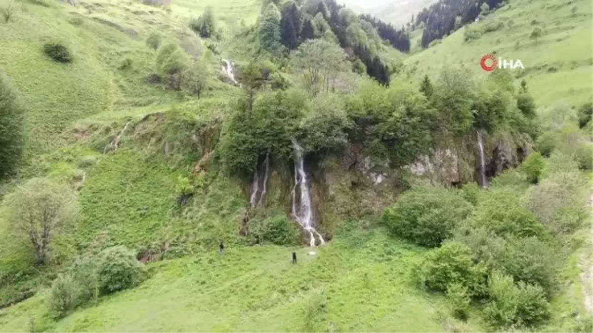 Hamsiköy Şelaleleri Arap turistlerin gözdesi oldu