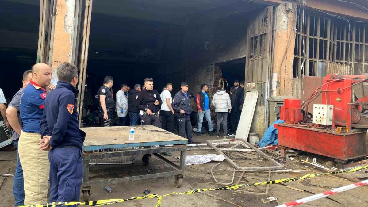 Zonguldak\'ta hurdacı dükkanında patlama: 1 ölü, 1 gözaltı