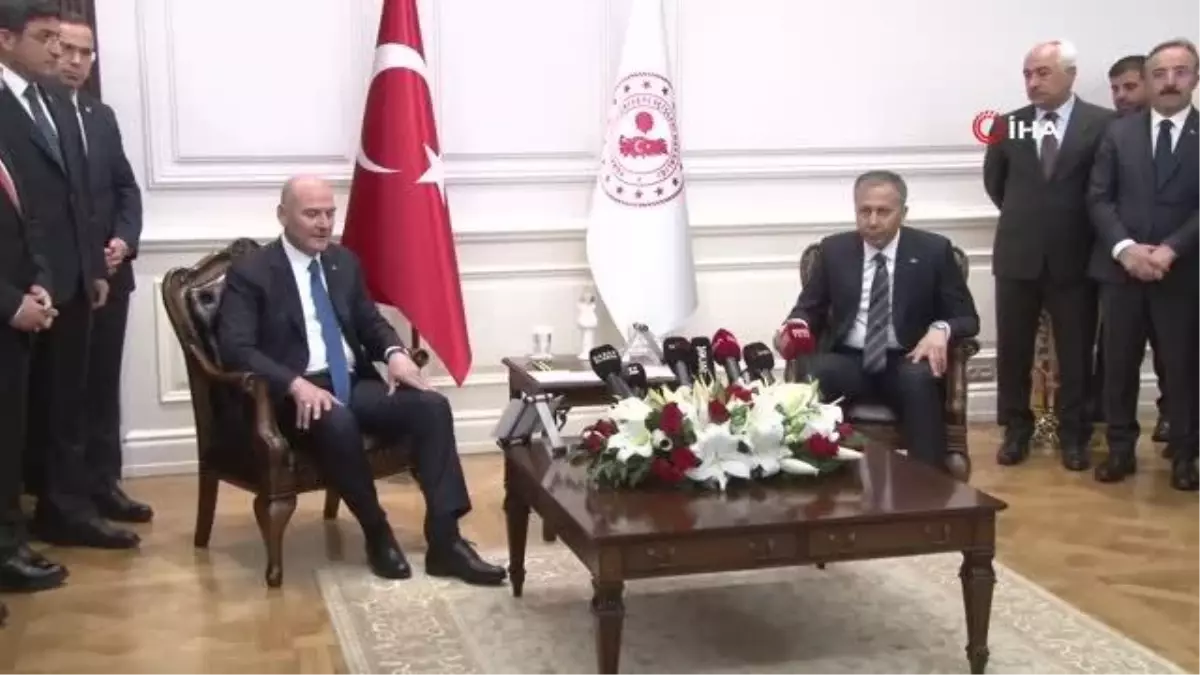 İçişleri Bakanlığı\'nda devir teslim töreni