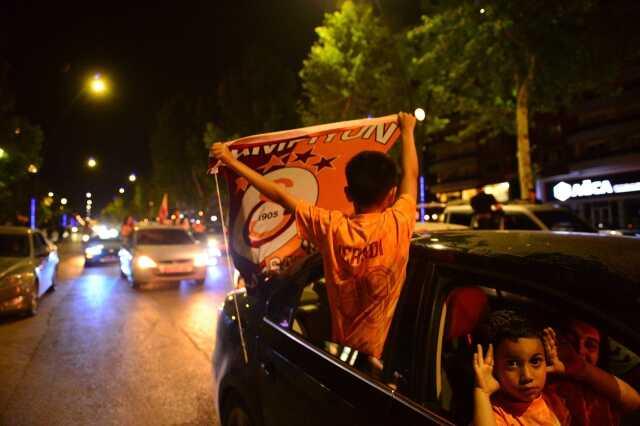 Kahramanmaraş'ta Galatasaray Şampiyonluğu Kutlandı