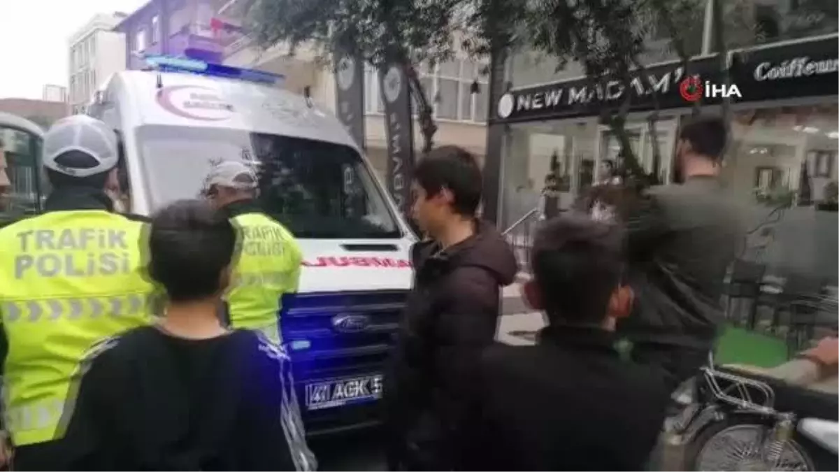 Motosiklet Hırsızı Tekmeyle Durduruldu