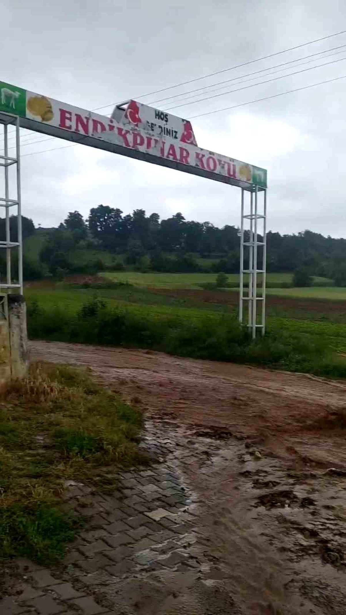 Tokat\'ta aşırı yağış sele neden oldu