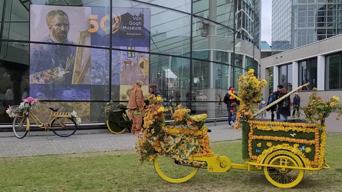 Van Gogh Müzesi 50. Yılını Amsterdam\'da Kutladı