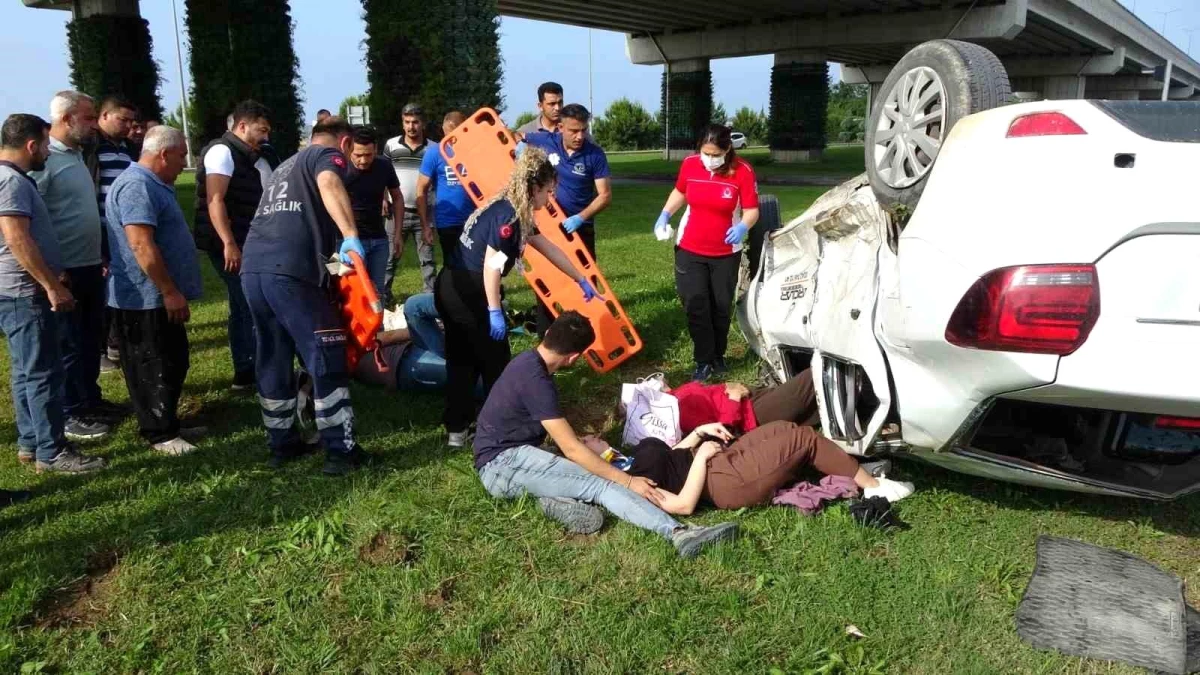 Antalya\'da trafik kazası: 7 kişi yaralandı