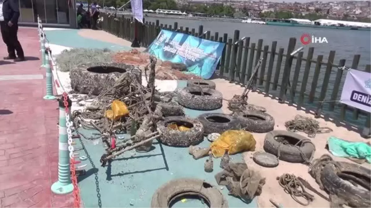 \'Çevre Günü Etkinlikleri\'nde Denizden Çıkanlar Şoke Etti