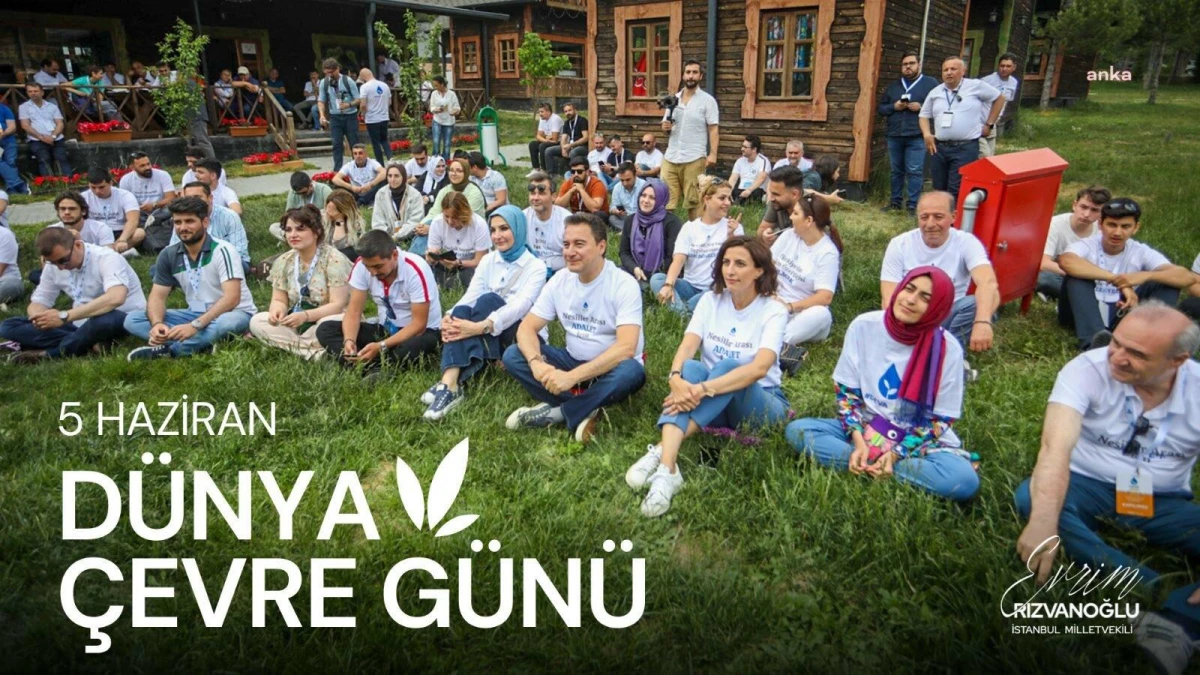 DEVA Partisi Milletvekili Evrim Rızvanoğlu, Dünya Çevre Günü\'nde plastik kirliliğine çözüm için çalışacaklarını açıkladı