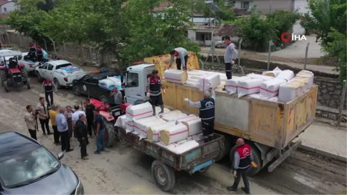 Pamukkale Belediyesi, Goncalılı afetzedelere destek sağlıyor