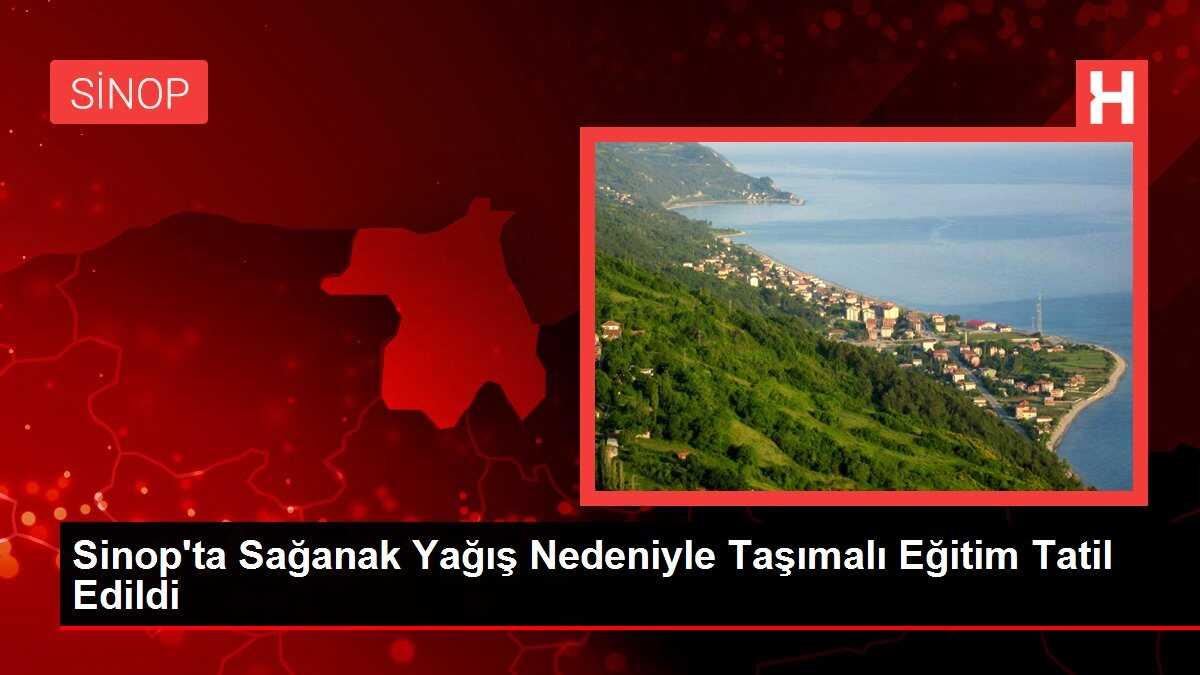 Sinop'ta Sağanak Yağış Su Baskınlarına Neden Oldu