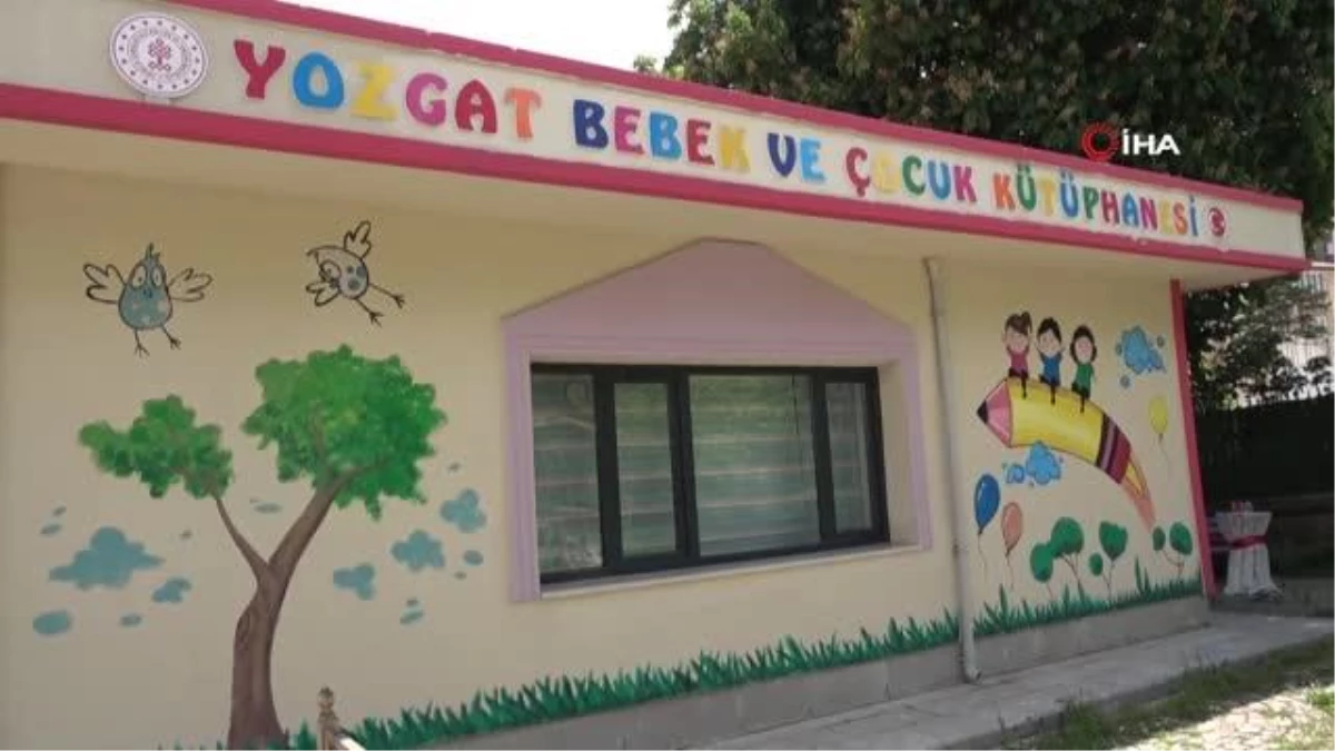 Yozgat\'ta Bebek ve Çocuk Kütüphanesi ile çocuk ve ebeveyn arasındaki bağ güçleniyor