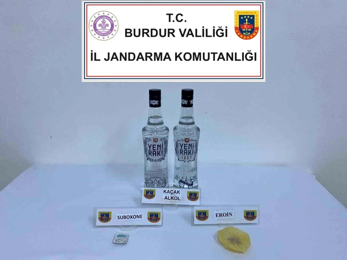 Burdur\'da Uyuşturucu Operasyonu: 3 Şahıs Hakkında İşlem Yapıldı