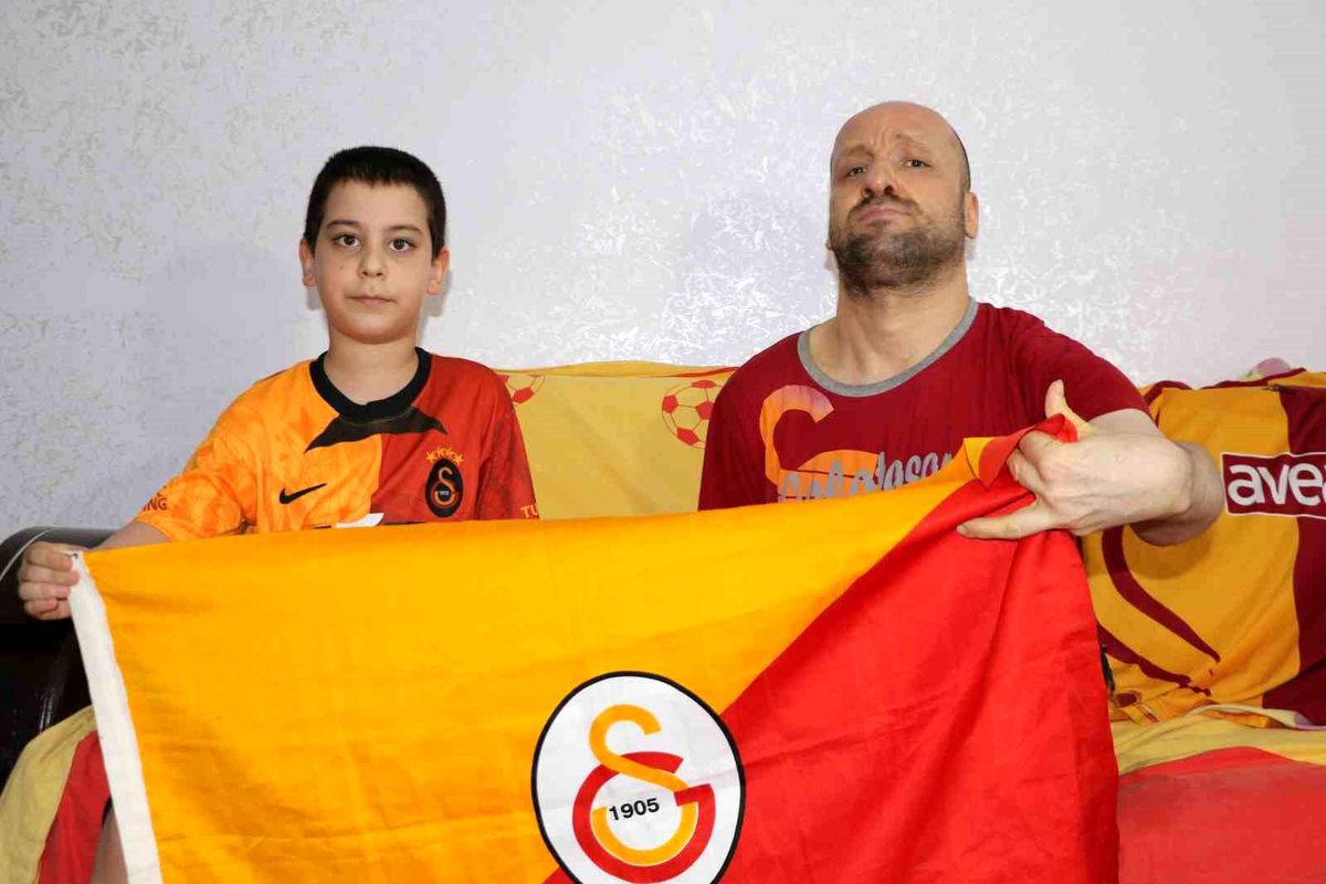 Yüzde 96 engelli Galatasaray taraftarı Murat İçli, 36 yıldır sevgisini sürdürüyor
