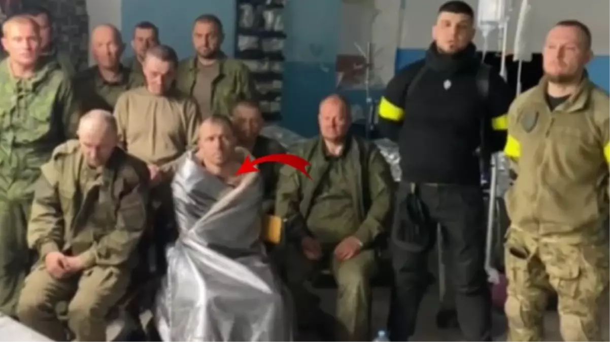 Moskova yanlısı Rus askerleri, Ukrayna adına savaşan Rus askerleri tarafından esir alındı