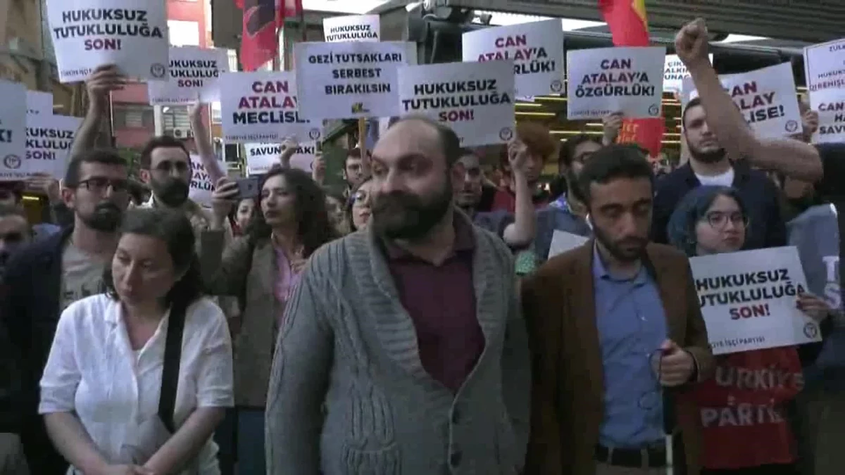 TİP, Can Atalay için eylem yaptı