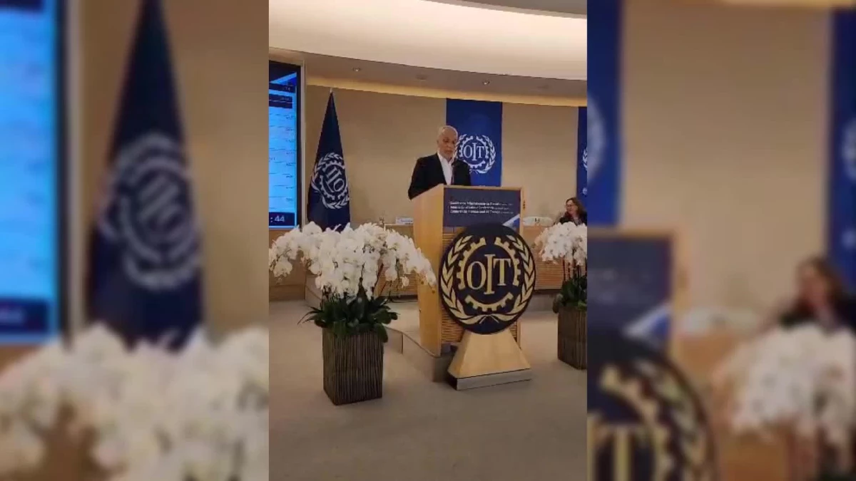 Türk-İş Genel Başkanı Atalay, 111. Ilo Konferansı\'nda Konuştu: "Tbmm\'deki Dağılıma Baktığımızda İşveren Temsilcilerinin Çoğunlukta Olduğu Bir...