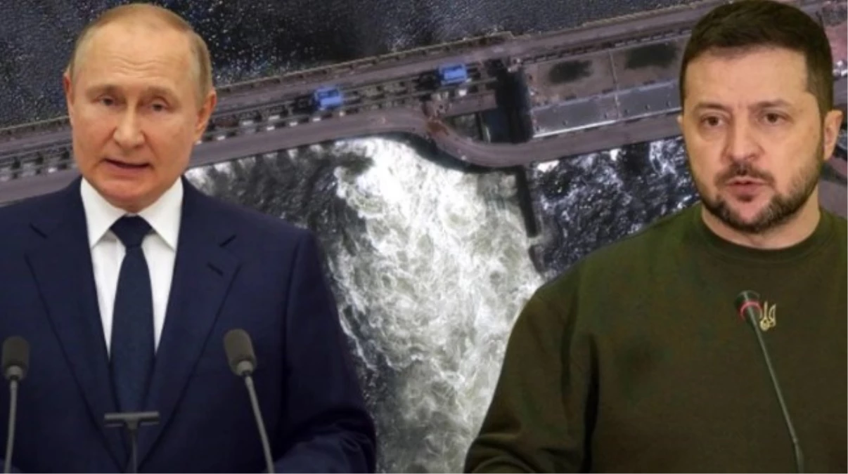 Ukrayna\'nın Güneyindeki Baraj Vuruldu, Acil Toplantı Kararı Alındı