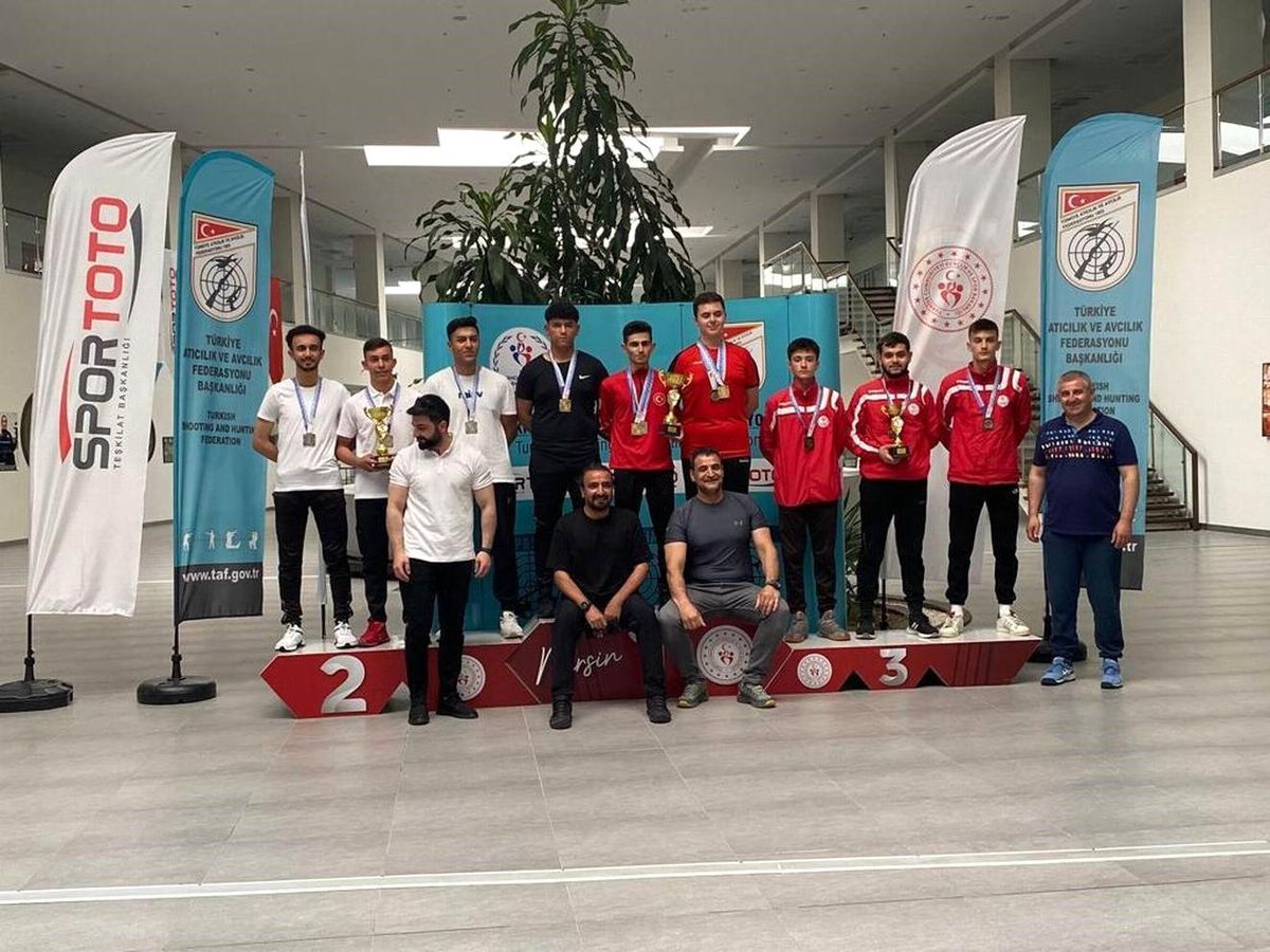 Kırklareli Sporcuları Havalı Silahlar Türkiye Şampiyonasında Üçüncü Oldu