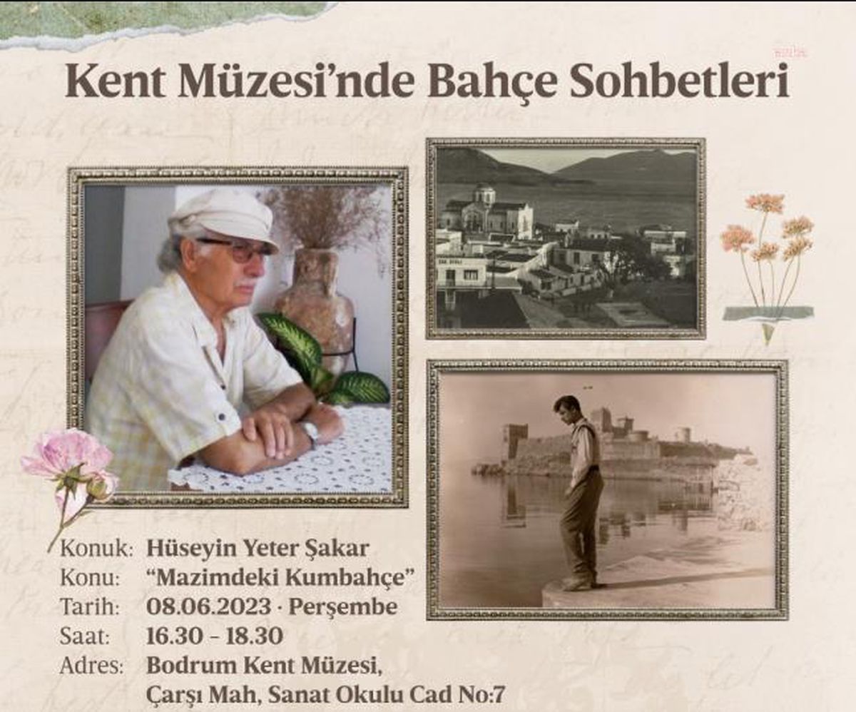Bodrum Kent Müzesi\'nde \'Bahçe Sohbetleri\' başlıyor