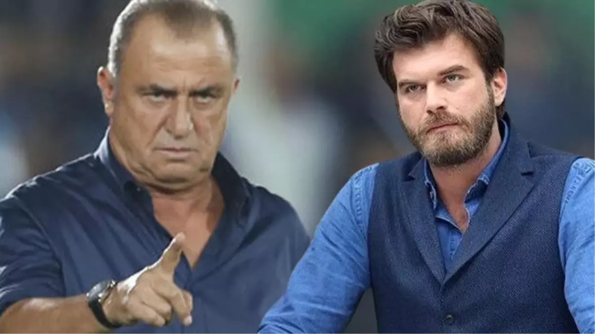 Fatih Terim, Kıvanç Tatlıtuğ ile bir araya geldi