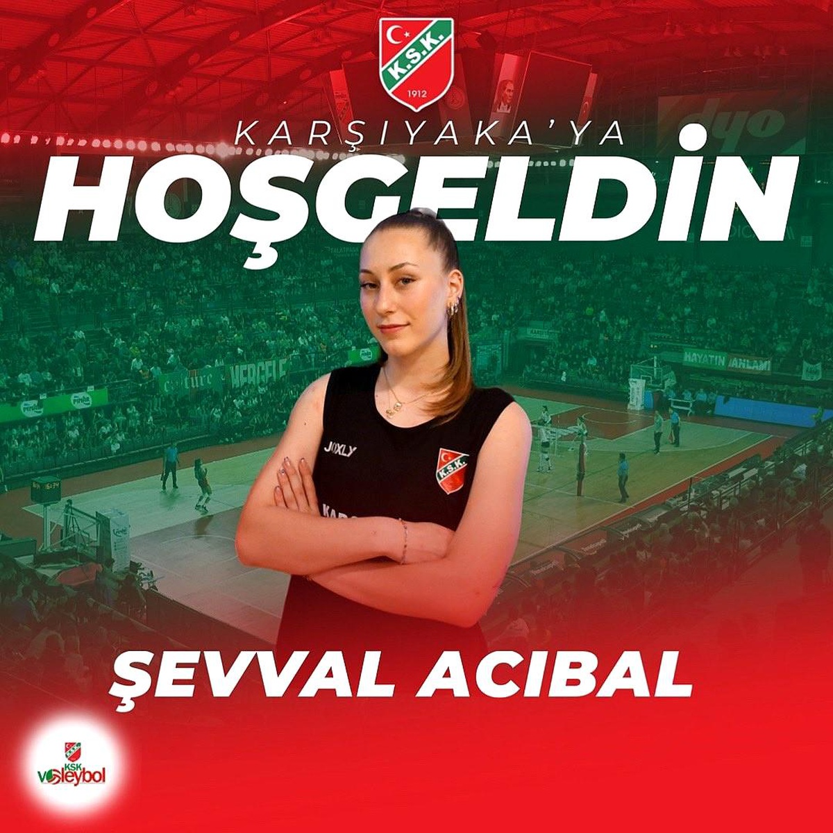Karşıyaka Voleybol, Şevval Acıbal\'ı kadrosuna kattı