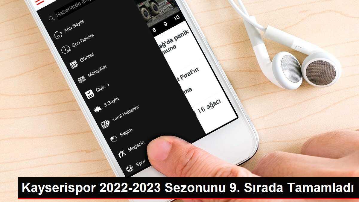 Kayserispor 2022-2023 Sezonunu 9. Sırada Tamamladı