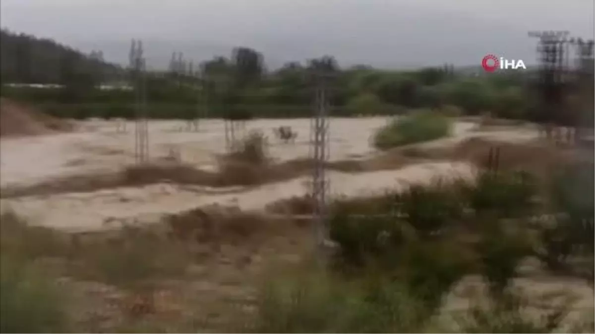 Mersin Mut\'ta Yağışlardan Etkilenen Alanlarda Hasar Tespiti