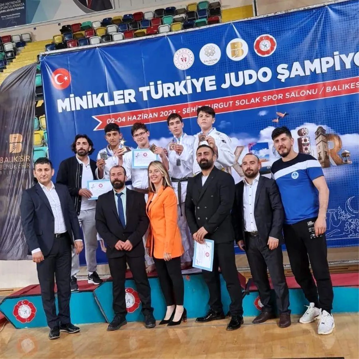 Kırklarelili Sporcu Asaf Mert Kişmir 2023 Spor Toto Minikler Türkiye Judo Şampiyonası\'nda Şampiyon Oldu