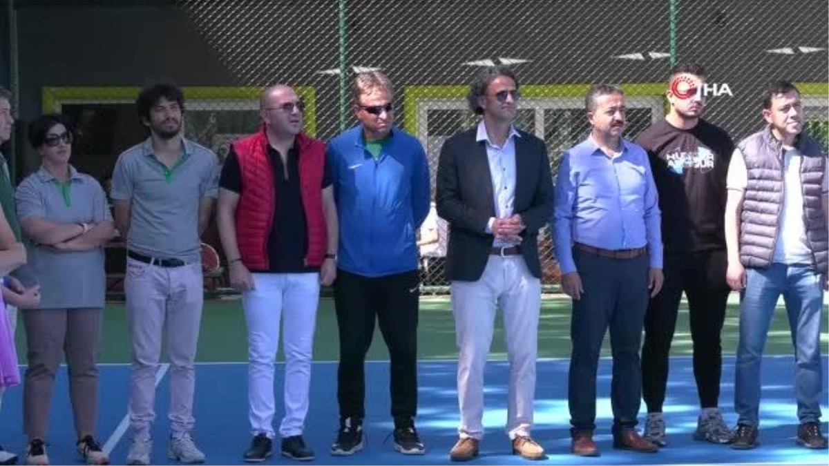 Okul Sporları Yıldızlar Tenis Türkiye Şampiyonası Demirci\'de Başladı