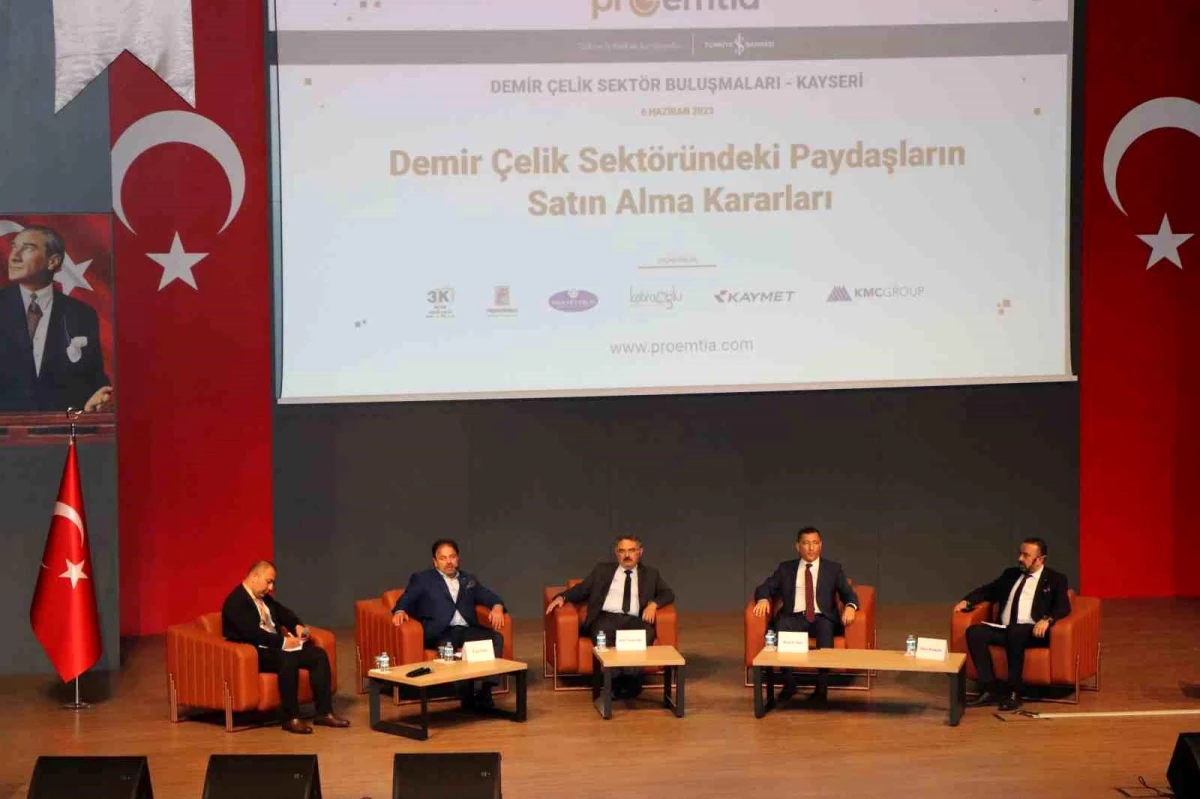 Proemtia, Demir Çelik Sektör Buluşmaları\'nın ilkini Kayseri\'de gerçekleştirdi